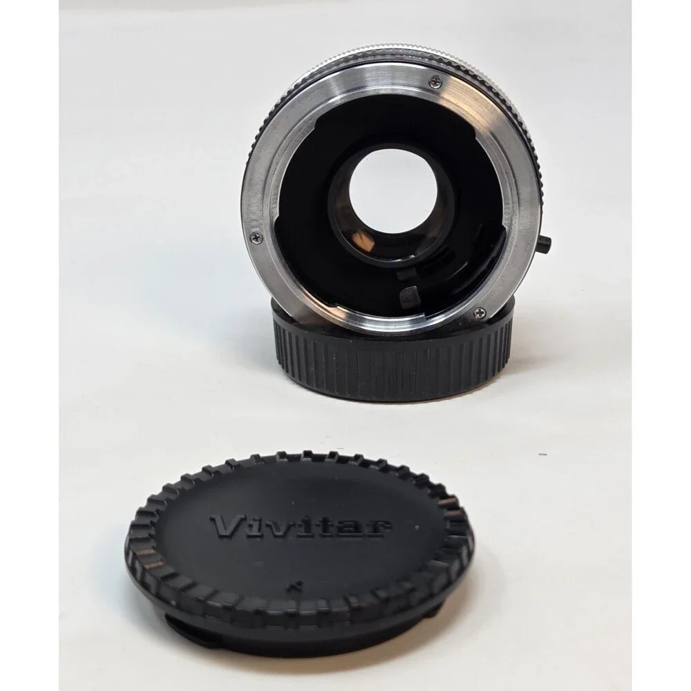 Vivitar Automatic Tele Converter 2X-7 Konica AR Mount Caps Case Japan‎